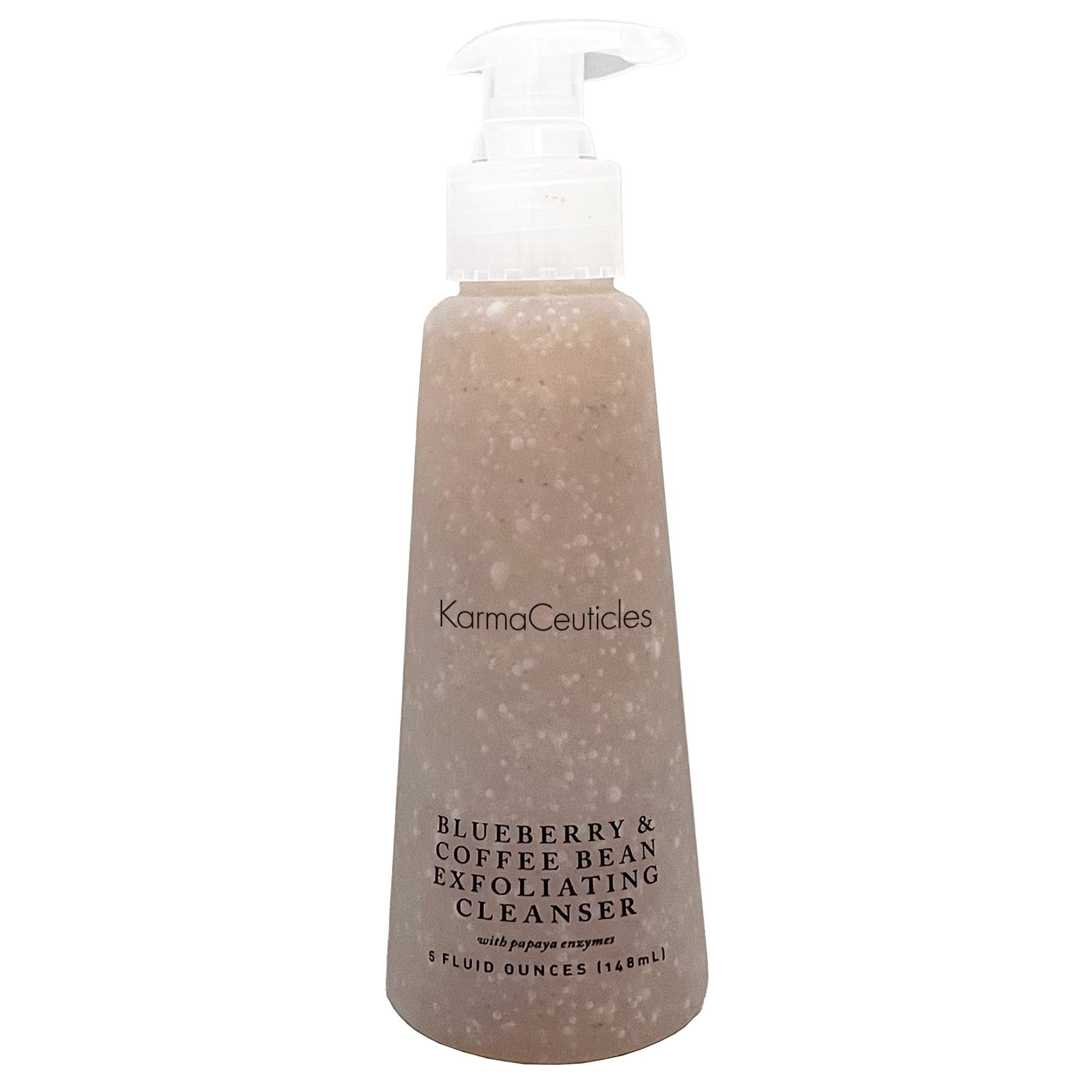 KarmaCeuticles BlueBerry & Coffee Bean Exfoliating Cleanser, 5 oz. KarmaCeuticles BlueBerry & Coffee Bean Exfoliating Cleanser, 5 oz.