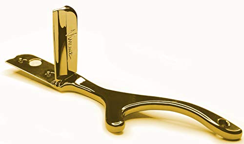 Vincent Weasel Razor in association with VanDaGoat (Gold -Right Handed)