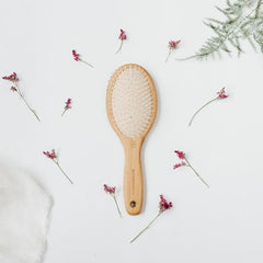 Olivia Garden Healthy Hair Eco-Friendly Bamboo Ionic Paddle Hair Brush