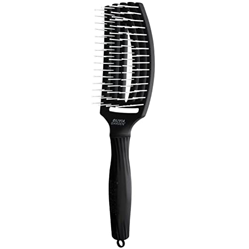 Olivia Garden FingerBrush Scalp-Hugging & Vented Paddle Hair Brush