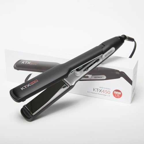 IZUTECH KTX®450 XLT3 Titanium 1.75"" Ultimate Pro Straightening Iron, Black