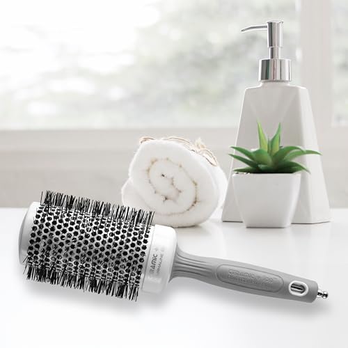 Olivia Garden Ceramic + Ion Round Thermal Hair Brush (Not Electrical)