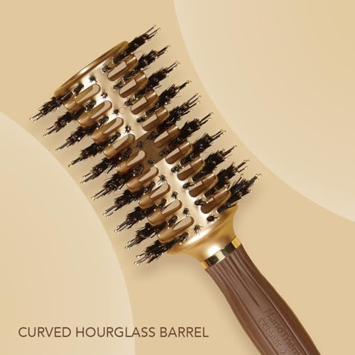 Olivia Garden Nanothermic Contour Vent Combo Hair Brush