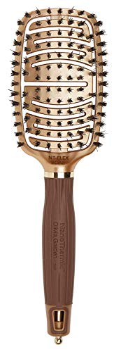 Olivia Garden NanoThermic Ceramic + Ion Flex Scalp-Hugging & Vented Hair Brush