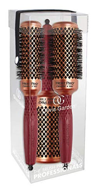 Olivia Garden Heat Pro Round Thermal Hair Brush Set