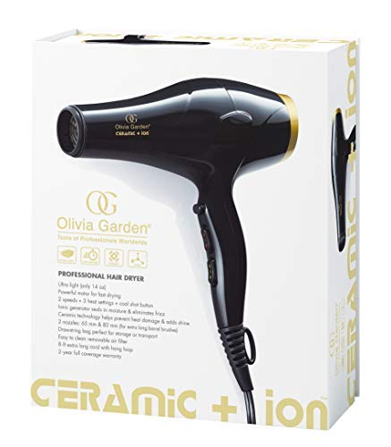 Olivia Garden Ceramic + Ion Professionnal Hair Dryer