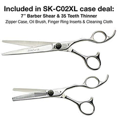 Olivia Garden SilkCut Professional Hairdressing Shear and Thinner Case