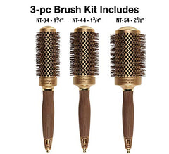 Olivia Garden NanoThermic Ceramic + Ion Round Thermal Hair Brush (not electrical)