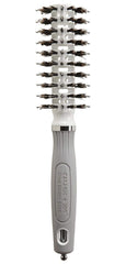 Olivia Garden Ceramic + Ion Turbo Vent Combo Hair Brush (ionic & 100% boar bristles) (Petite 2