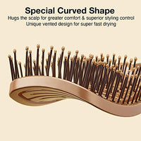 Olivia Garden NanoThermic Ceramic + Ion Flex Scalp-Hugging & Vented Hair Brush