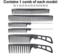 Olivia Garden CarbonLite carbon combs, totally snag-free, ultra-light, high heat resistant, durable and anti-static