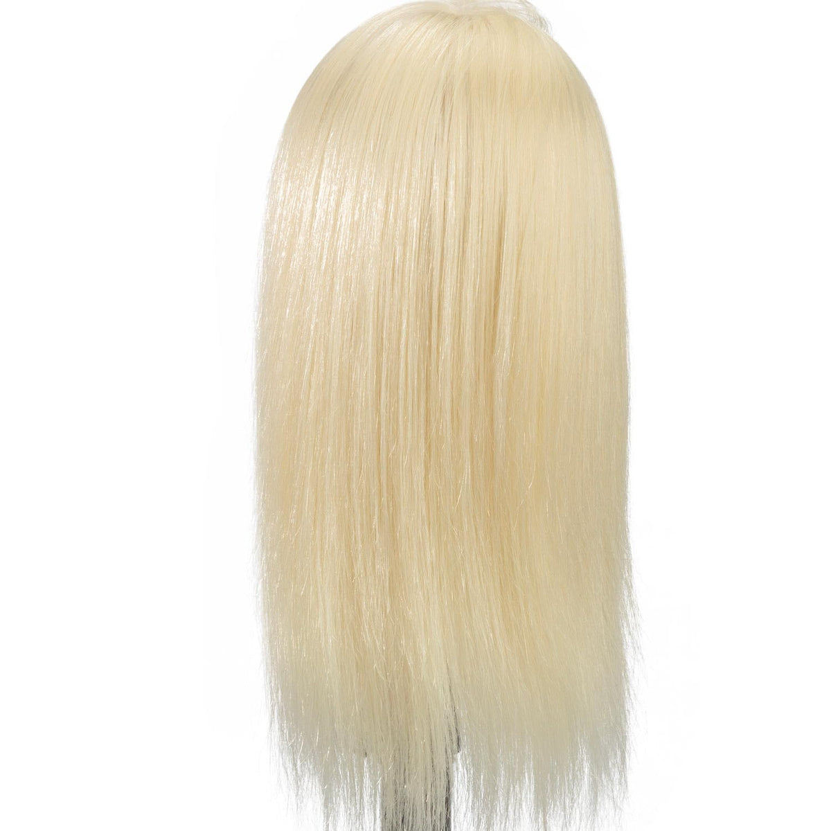 HairArt Cosmetology Mannequin Head (Olivia 12") with 100% European Hair, Color Level 10 Blonde