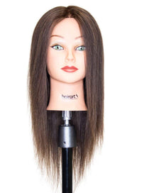 Chantal Cosmetology Training Head, European Hair Mannequin for Practice, [100% European Hair Mannequin] Training Head