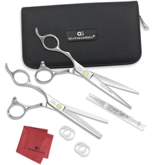 Olivia Garden SilkCutPro Professional Hairdressing Shear and Thinner Intro Case - LEFT HANDED