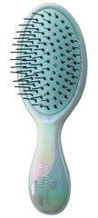 Olivia Garden OG Brush Detangler, removable cushion, scalp hugging shape massages the scalp, for wet or dry hair, for women, men and children, Fine to Medium hair, Black