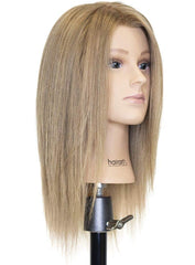 Emma: [100% European Hair Mannequin] - Dark Brown