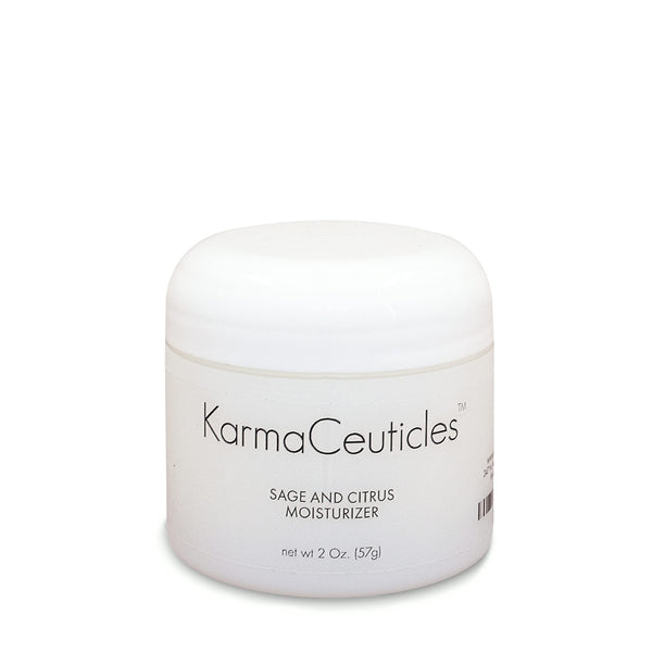 KarmaCeuticles Sage & Citrus Moisturizer 2 oz lightweight crème