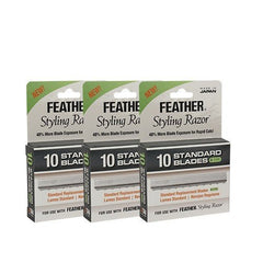 Jatai Feather Rapid Value Pack, 30 Standard Blades R-Type and Blade Glide 2oz.