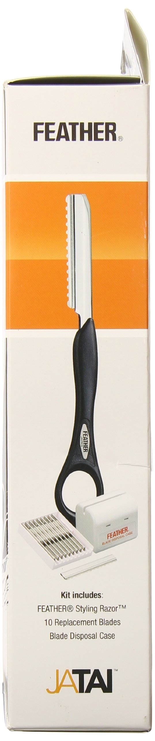 Feather Detail Razor with Standart Kit, Black