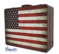 Vincent Master Case, Nostalgic Barber Case, American Flag