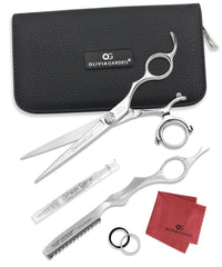 Olivia Garden SwivelCut Professional Hairdressing Shears Intro Case Deal (5.75")