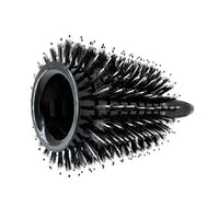 Phillips Brush Luxe Monster Vent 2 Poly-Tipped Professional Hair Brush (4” Diameter Barrel) – Black & Gold Vented Hairbrush, Mixed Boar Hair & Poly-Tipped Nylon Bristles