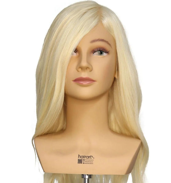 Blonde Ava Updo & Bridal Training Mannequin [100% Human Hair]