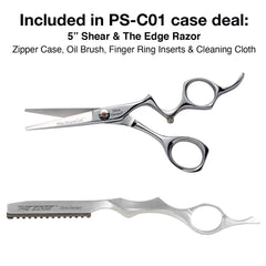 Olivia Garden PrecisionCut Professional Hairdressing Shears Intro Case