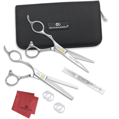 Olivia Garden SilkCutPro Professional Hairdressing Shear and Thinner Intro Case - LEFT HANDED