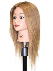 Chantal Cosmetology Training Head, European Hair Mannequin for Practice, [100% European Hair Mannequin] Training Head