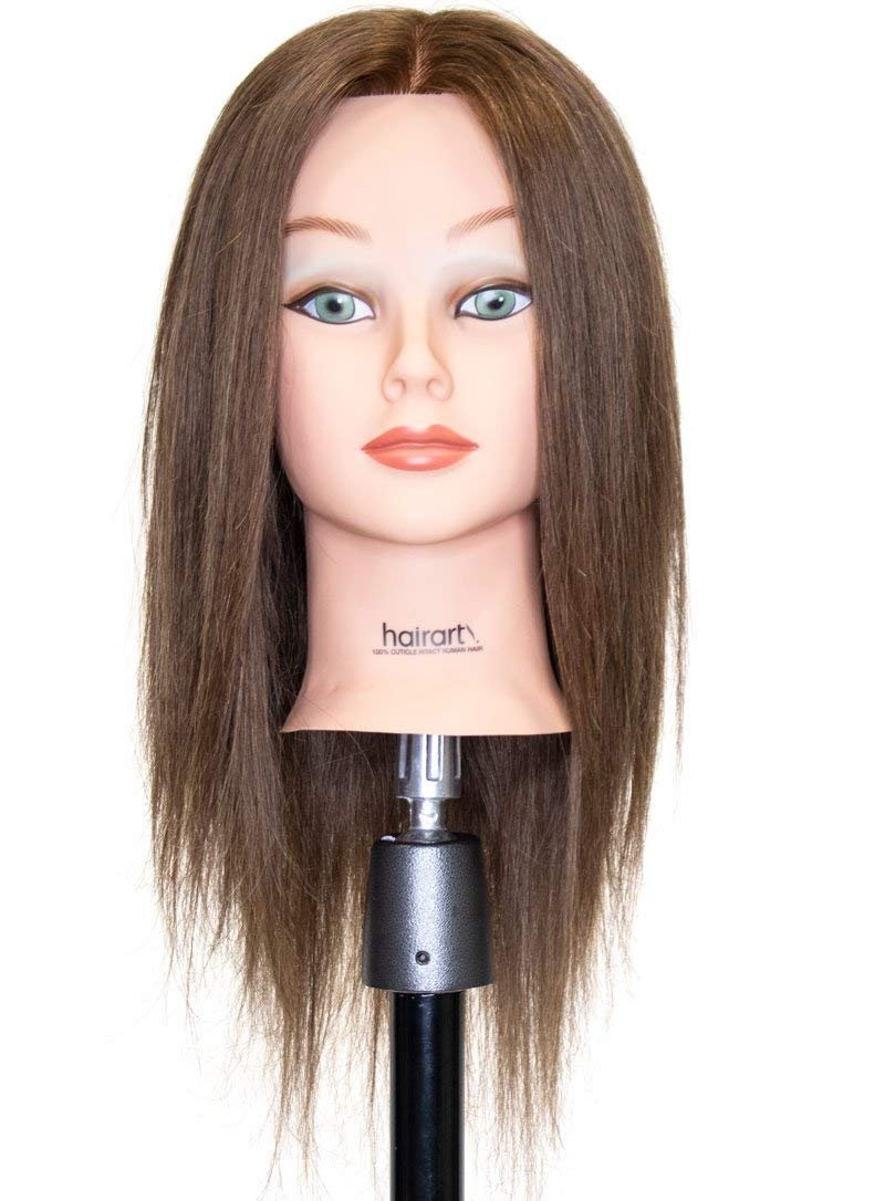 Mannequin Realhair24"length Hair Real deluxe mannequin