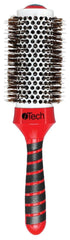 HairArt Itech Magnetic Tourmaline Boar and Nylon Bristle Hair Brush, 4 1/4 Inch