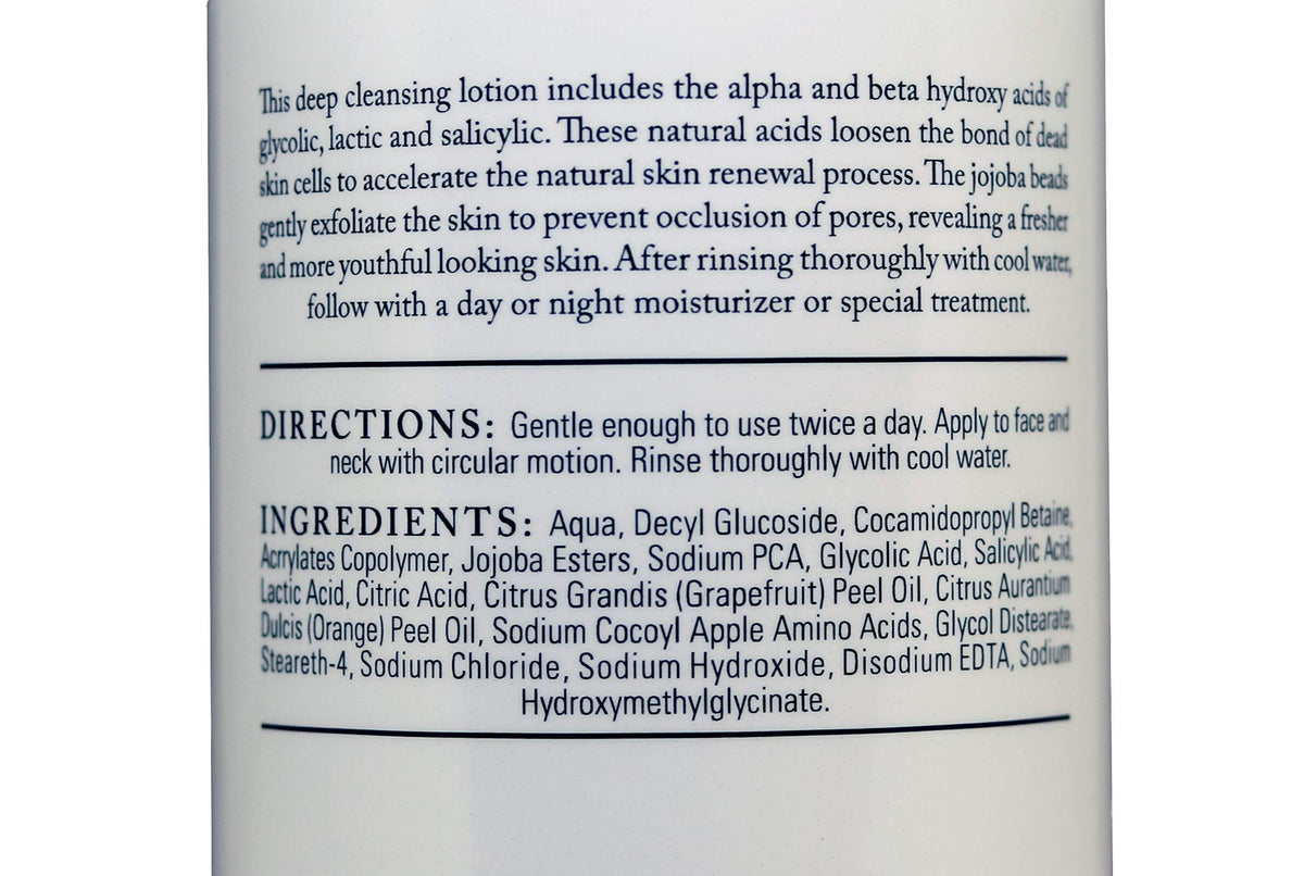 KarmaCeuticles AHA BHA Exfoliating Cleanser, 8 oz.