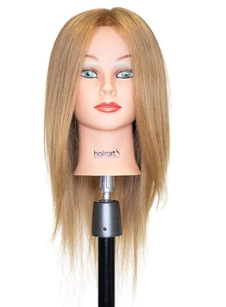 Chantal Cosmetology Training Head, European Hair Mannequin for Practice, [100% European Hair Mannequin] Training Head