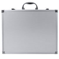 Vincent Master Case Travel Stylist Barber Case (Small, Silver)