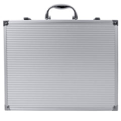 Vincent Master Case Travel Stylist Barber Case (Small, Silver)