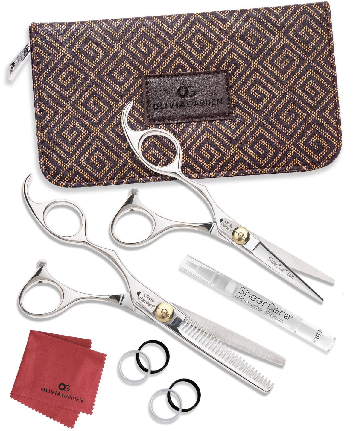 Olivia Garden SilkCut Professional Hairdressing Shear And Thinner Intro Case