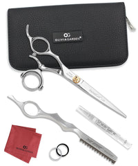 Olivia Garden SwivelCut Professional Hairdressing Shears Intro Case - Left Handed