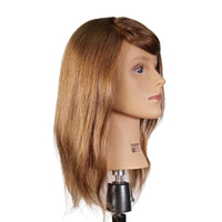 Emma: [100% European Hair Mannequin] - Medium Brown