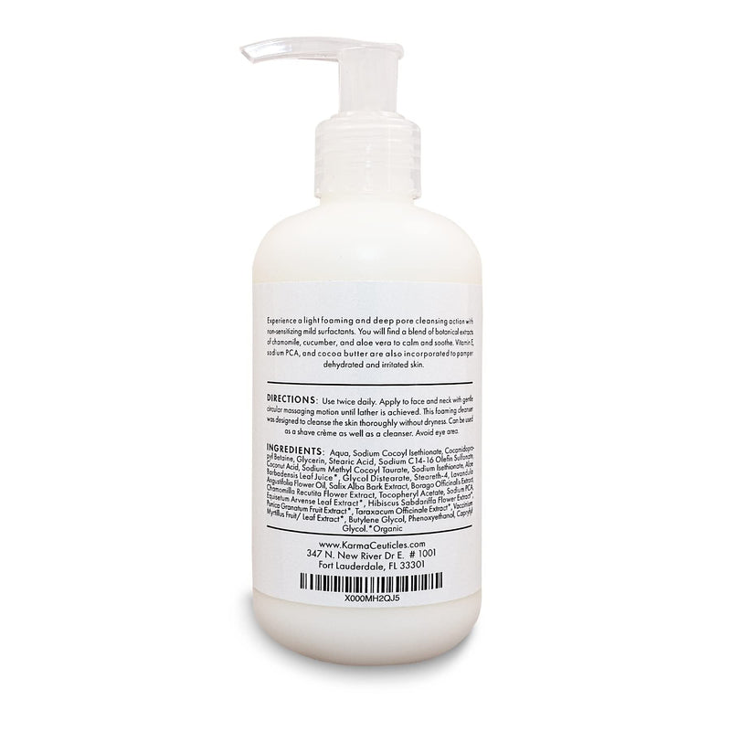 KarmaCeuticles Borage Leaf Foaming Cleanser, 8 oz.