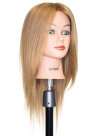 Chantal Cosmetology Training Head, European Hair Mannequin for Practice, [100% European Hair Mannequin] Training Head