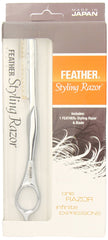 Feather Silver Styling Razor Kit