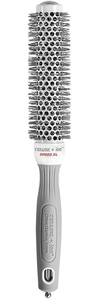 Olivia Garden Ceramic + Ion Round Thermal Hair Brush, CIXL-35 (1 3/8")