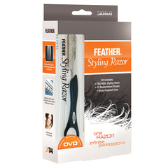 Jatai Feather Styling Razor Intro Kit, Black, 7.25